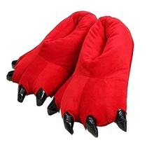 Chinelos Kigurumi Kawaii, fantasia de garra de dinossauro para adultos