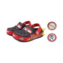 Chinelos LED Light Disney Lightning McQueen Sandálias Respiráveis e Antiderrapantes Para Meninos,