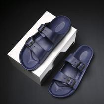 Chinelos Masculinos Com Fivela Ajustável, Leves, Estilo Casal, Uso Diário Ao Ar Livre