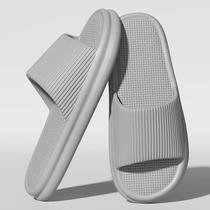 Chinelos Masculinos plus Size 48-49 Verão Cor Sólida Sola Plana Para Casa Banho Praia