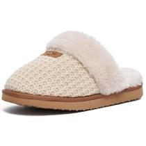Chinelos OOW Cozy House com Espuma de Memória e Pelúcia para Mulheres Chinelos OOW Cozy House com Espuma de Memória e Pelúcia para Mulheres