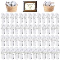 Chinelos Orca 52 Pares Brancos para Convidadas de Casamento