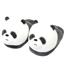 Chinelos Panda Slipon Anime Plush Home Cotton