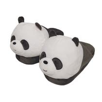 Chinelos Panda Warm Plush Slip-on Antiderrapante Indoor House