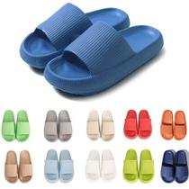 Chinelos rosyclo Cloud Massage Thick Sole, antiderrapante, azul 42-43