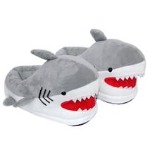 Chinelos Shark Anime Plush Home Cotton, tamanho 35-42
