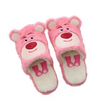 Chinelos Slipon Lotso Shuggins Bear Anime Plush 28 cm unissex