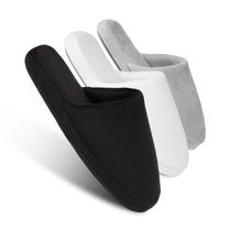 Chinelos Tlizzz7 Luxury Spa, 3 pares de espuma viscoelástica de algodão