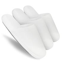 Chinelos Tlizzz7 Luxury Spa, 3 pares de espuma viscoelástica de algodão