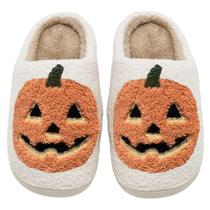 Chinelos ULEL Halloween Pumpkin Plush Warm Yellow 39-40
