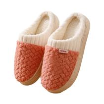 Chinelos Unissex De Pelúcia De Coelho Sintético, Sapatos De Inverno Para Casa Com Sola Grossa E Chinelos Unissex De Pelúcia De Coelho Sintético, Sapatos De Inverno Para Casa Com Sola Grossa E