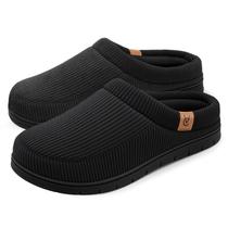 Chinelos VeraCosy Masculinos Mocassim com Espuma de Memória - Preto Chinelos VeraCosy Masculinos Mocassim com Espuma de Memória - Preto