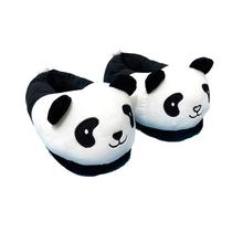 Chinelos Winter Panda Warm Plush AntiSlip Indoor House Chinelos Winter Panda Warm Plush AntiSlip Indoor House