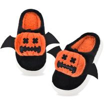 Chinelos XIXITIAO Halloween Pumpkin Cozy Memory Foam Soft Chinelos XIXITIAO Halloween Pumpkin Cozy Memory Foam Soft