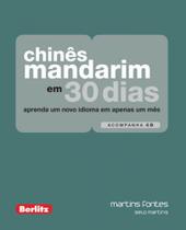 Chines mandarim em 30 dias + cd - MARTINS EDITORA