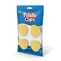 Chip Bag Clips Genuine Fred POTATO CLIPS, conjunto de 4