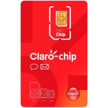 Chip Claro 4G Triplo Corte Sem Recarga