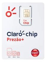 Chip Claro Com Recarga Compatível Nano Micro e Chip Padrão