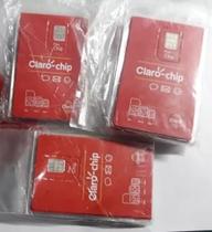 Chip Claro Gsm 4g Triplo 3 Corte Escolha o DDD - Kit 10PÇS