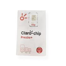 Chip Claro Kit C/ 10 Un Ddd Autom 3g/4g/5g Com 10,00 Recarga