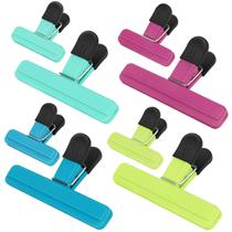 Chip Clips TACGEA, pacote com 8 unidades de armazenamento de alimentos, aderência hermética