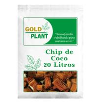 Chip coco para orquídea flores plantas 20 litros Chip coco para orquídea flores plantas 20 litros