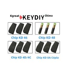 Chip De Chave De Carro Para Cópia Transponder 5 10pcs KD 4C 4D 46 48 8A Para Programador De Chaves