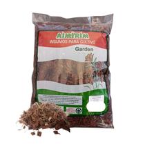 Chip de Coco 20 Litros -Substrato para Orquídea Crush Chips de coco importado e tratado pronto para uso plantio orquídea preparo substrato