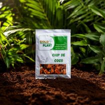 Chip de coco para orquídeas, flores, plantas, vasos, hortas 3 litros Gold Plant