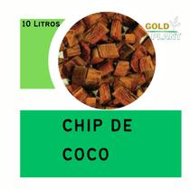 Chip de coco para Orquídes, Plantas, Flores 10 litros - Gold Plant
