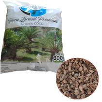 chip de coco premium 300gr jardim e vasos plantas