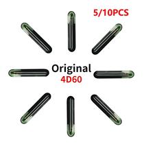 Chip de vidro original 4D60 80bit T32 chips de chave remota de carro chip transponder em branco Chip de vidro original 4D60 80bit T32 chips de chave remota de carro chip transponder em branco