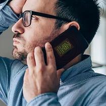 Chip Japonês Anti Radiação Para Celular E Notebook Protetor EMR Scalar Energy Bloqueador De Ondas