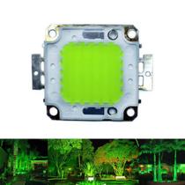 Chip LED COB 50W Verde Reparo Refletor - MULTICARCA