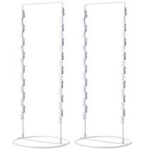Chip Snack Rack Clip Display, prateleira de bancada de 2 fios