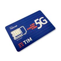 Chip Tim Pré Pago 5G DDD do 11 ao 99 Triplo Corte