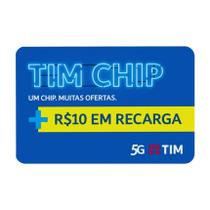 Chip Top TIM (com R10 Em Recarga)