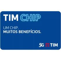 Chip Triplo Corte 5G Pré-Pago Nacional Tim