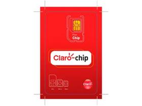 Chip Triplo Corte Claro 5G Pré-Pago Cobertura Nacional