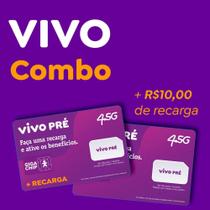 Chip Vivo Combo (com R 10,00 De Recarga)