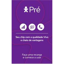 Chip Vivo PréPago 5G e 4G Ativo na Hora DDD Automatico