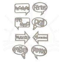 Chipboard Kit Balões