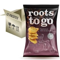 Chips Batata-Doce Roots To Go Especiarias 45G (12 Pacotes)