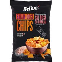 Chips Batata Doce Sabor Sal Rosa do Himalaia SG Belive 50gr *Val.141023
