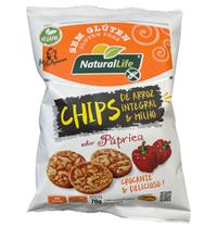 CHIPS DE ARROZ INTEGRAL E MILHO PAPRICA S/ GLUTEN KOD 12x70g