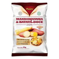 Chips de Batata Doce e Mandioquinha Fhom 45g