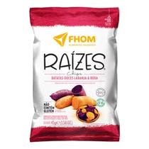 Chips De Batata Doce Laranja E Roxa Raízes Fhom 45G