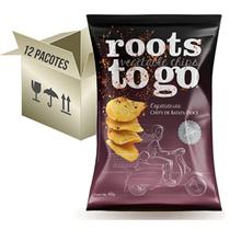 Chips de Batata-doce Roots To Go Especiarias 45g (12 pct)