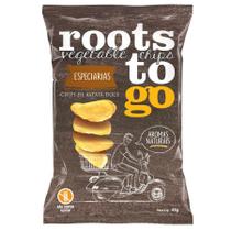 Chips De Batata Doce Sabor Especiarias 45G - Roots To Go