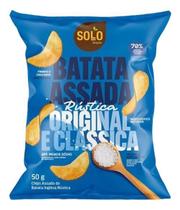 Chips De Batata Inglesa Rústica Assado Solo Snacks 50G